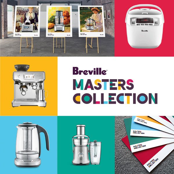 Breville Masters Collection: art meets innovation in retail design